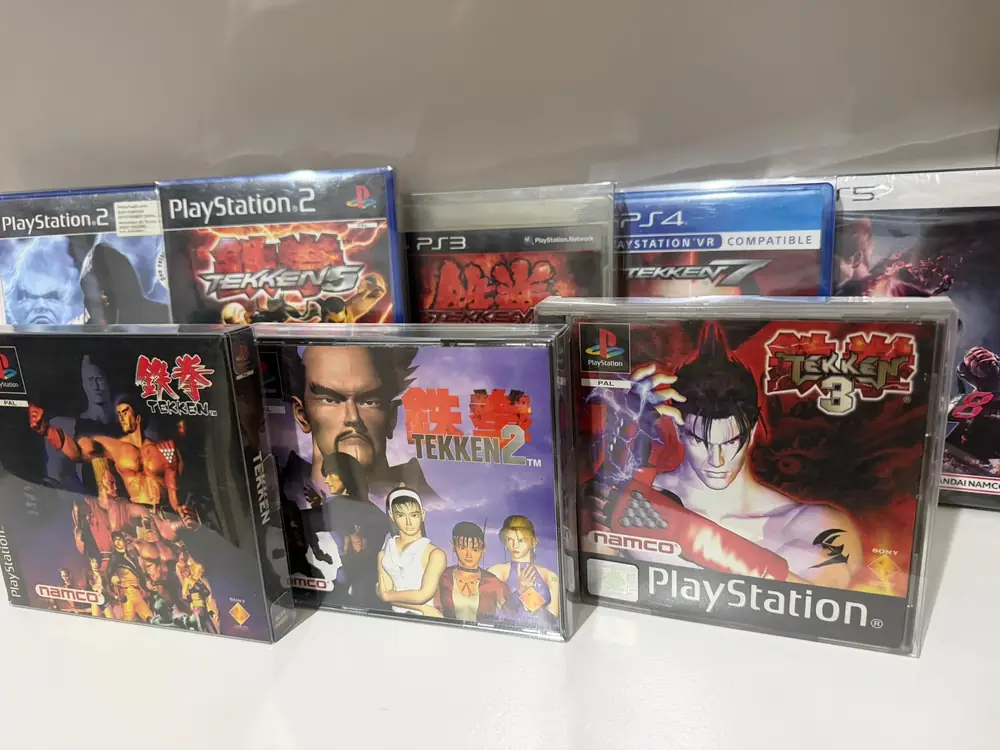 Juegos de la saga Tekken en varias consolas PlayStation